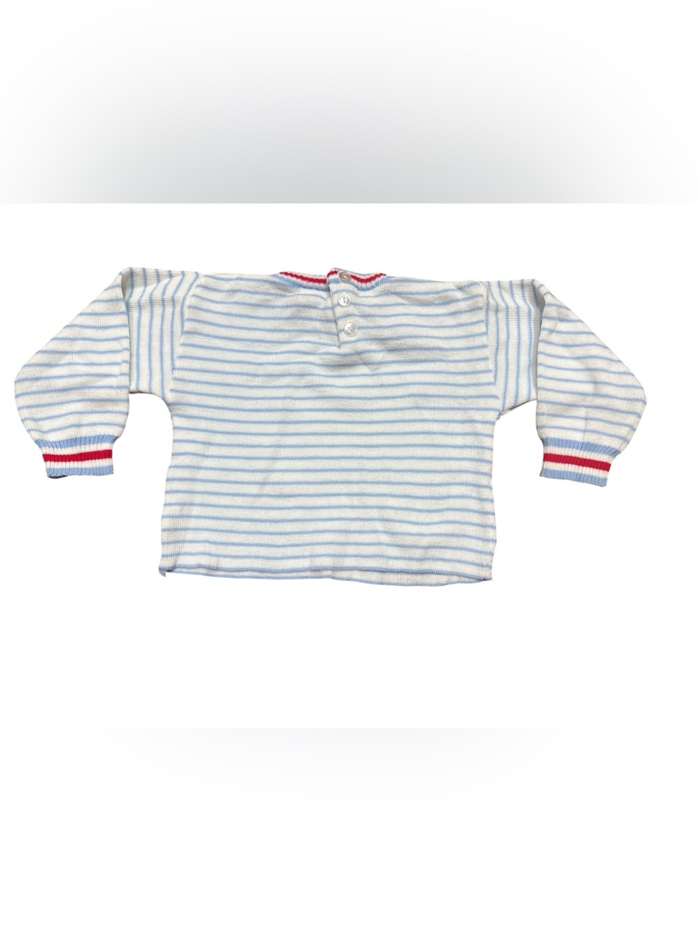 Vintage 90s Train Appliqué Overalls and Shirt Matching Set Boys Size 18 Months - Picture 4 of 8